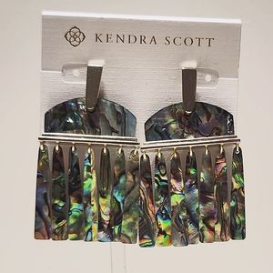 Kendra Scott Layne Abalone Dangle Earrings